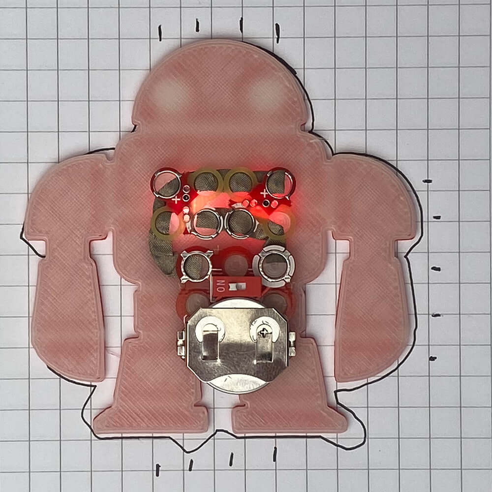 Makey Robot LED Glowie