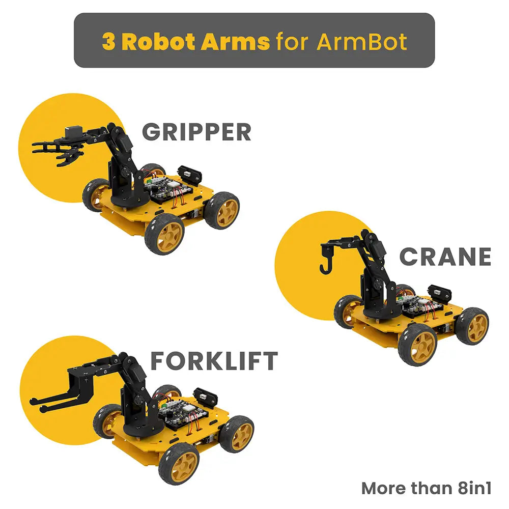 REX Evolution 8in1 Robotic Kit For Adults Coding Robot Kit