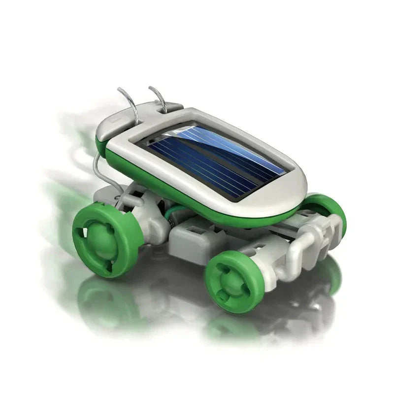 6-in-1 Solar Robot Kit – DIY Educational Science Toy for Kids | Build Car, Ship, Windmill, Fan &amp; More