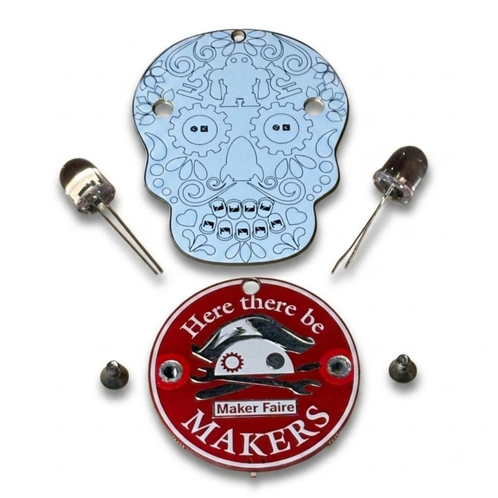 Sugar Skull LED Medallion Kit