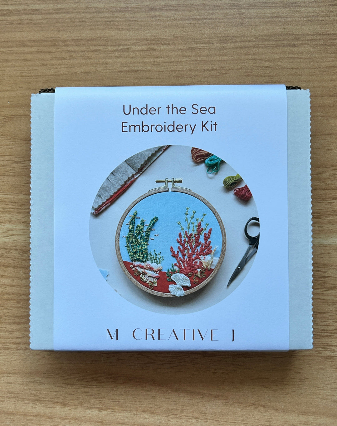 Under the Sea - 3D Raised Stitching - Advanced Embroidery Kit