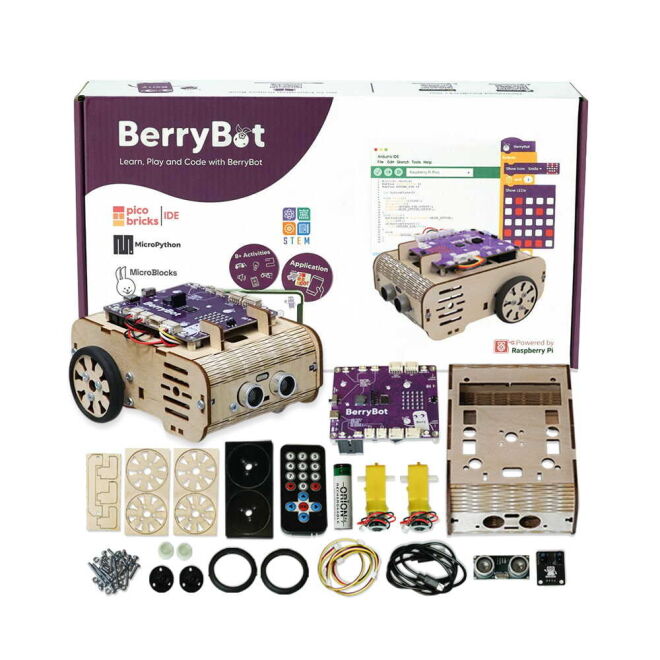 BerryBot Programmable Educational Robot