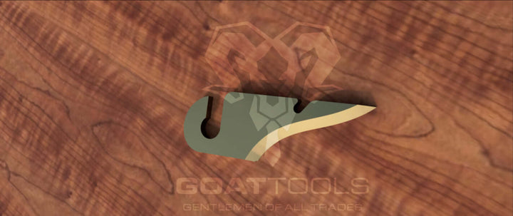 Bronze Carbon Scraper