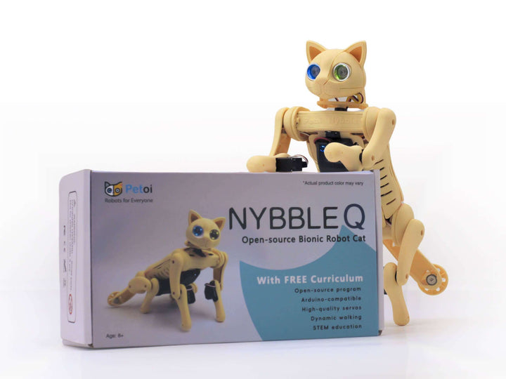 Robotic Cat Nybble Q Coding Robot Cat | Petoi