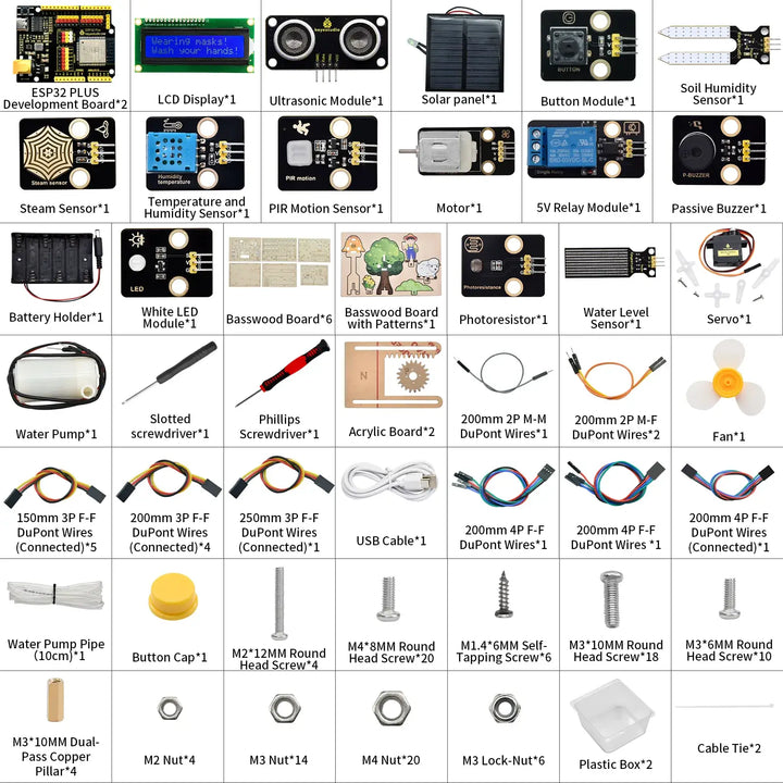 Keyestudio ESP32 Smart Farm Kit