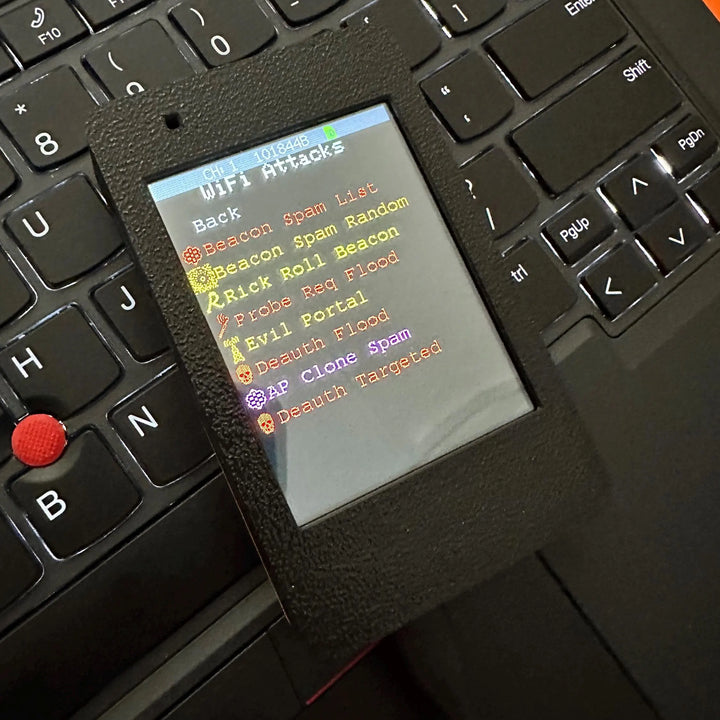 ESP32 Ultra Marauder – Compact WiFi &amp; Bluetooth Analysis Tool