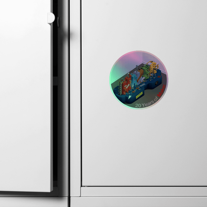 Make: 20th Anniversary Holographic Sticker