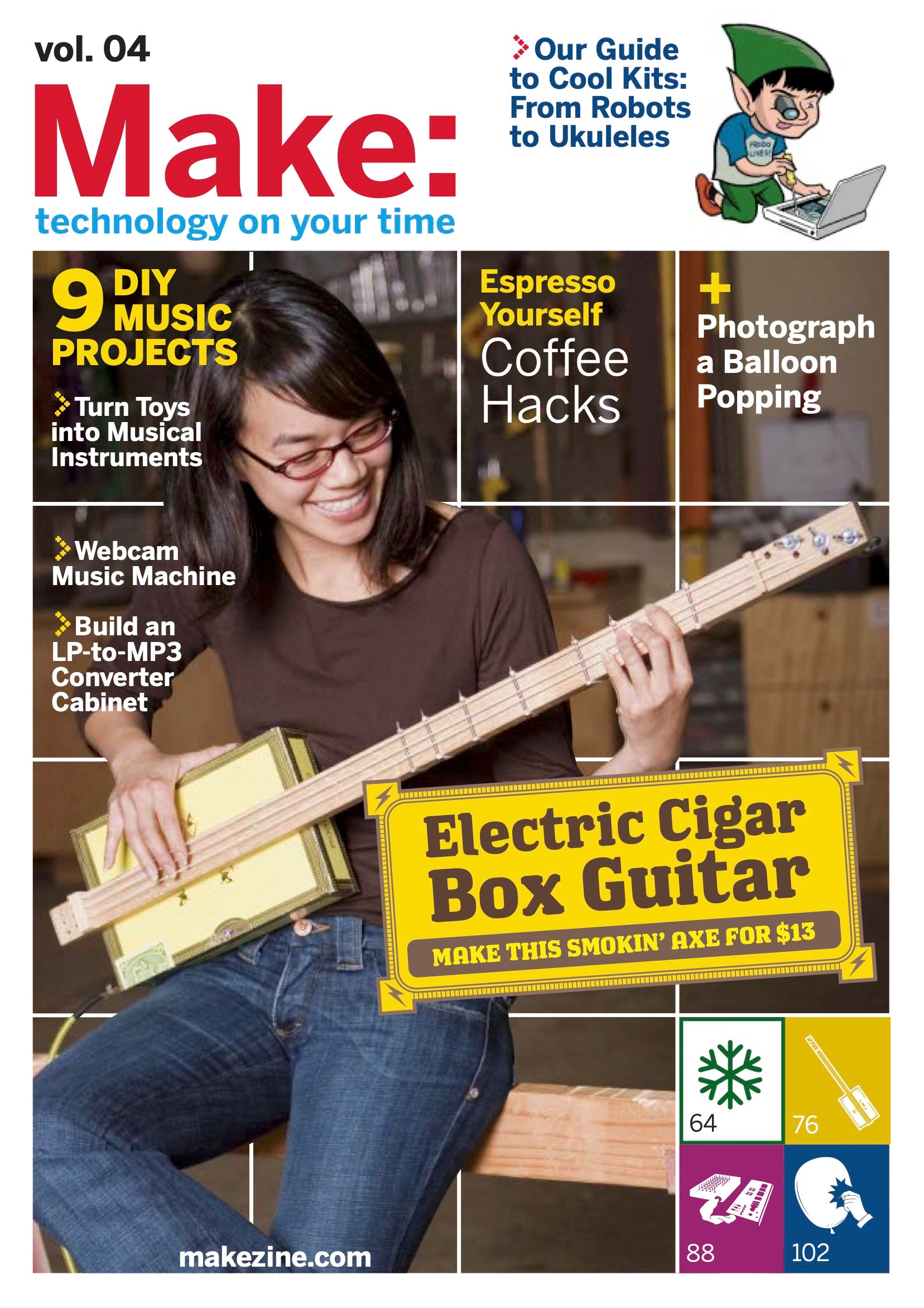 Deep Make Magazine DIY Projects in Make: Magazine, Volume 04 - Print – Maker Shed