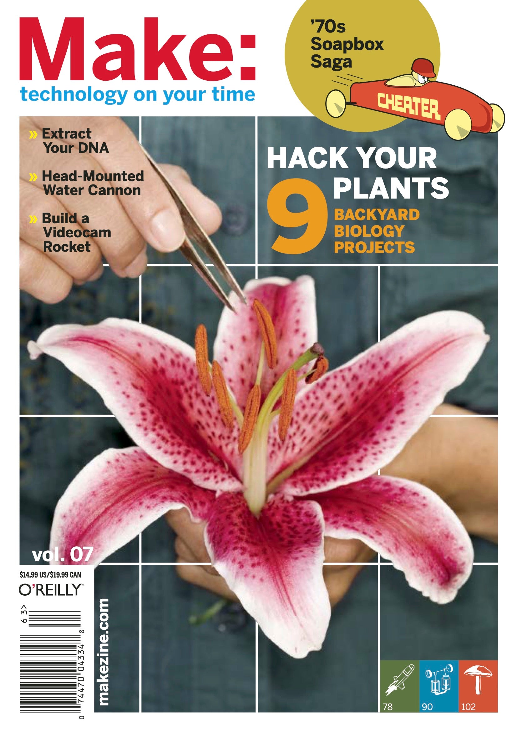 Deep Make Magazine Make: Magazine Volume 07 - Print Edition – Maker Shed