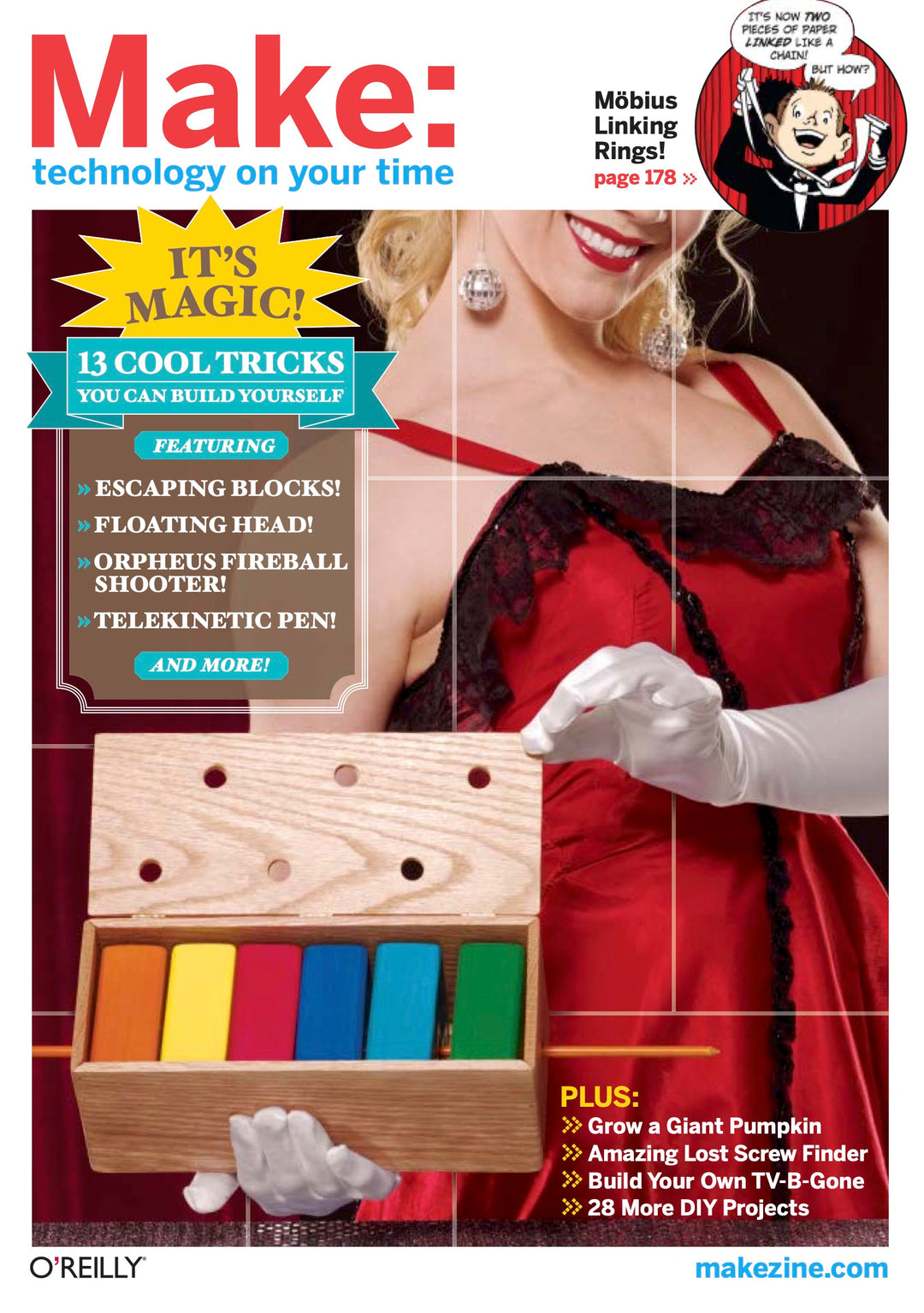 Deep Make Magazine magic tricks - Make: Magazine, Volume 13 - Print