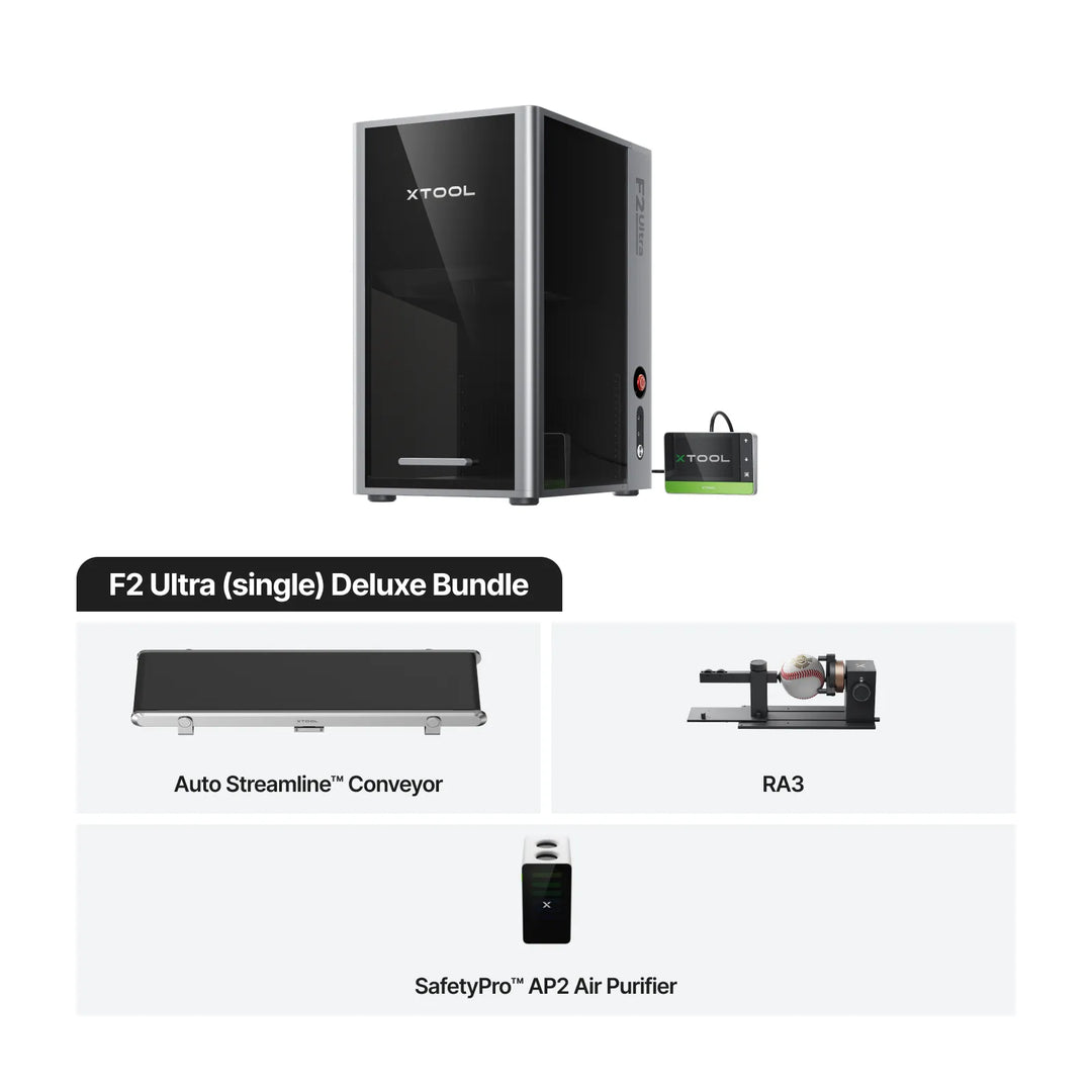 xTool F2 Ultra 60W MOPA &amp; 40W Diode Dual Laser Engraver