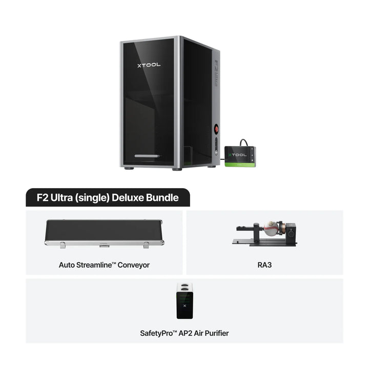 xTool F2 Ultra 60W MOPA &amp; 40W Diode Dual Laser Engraver