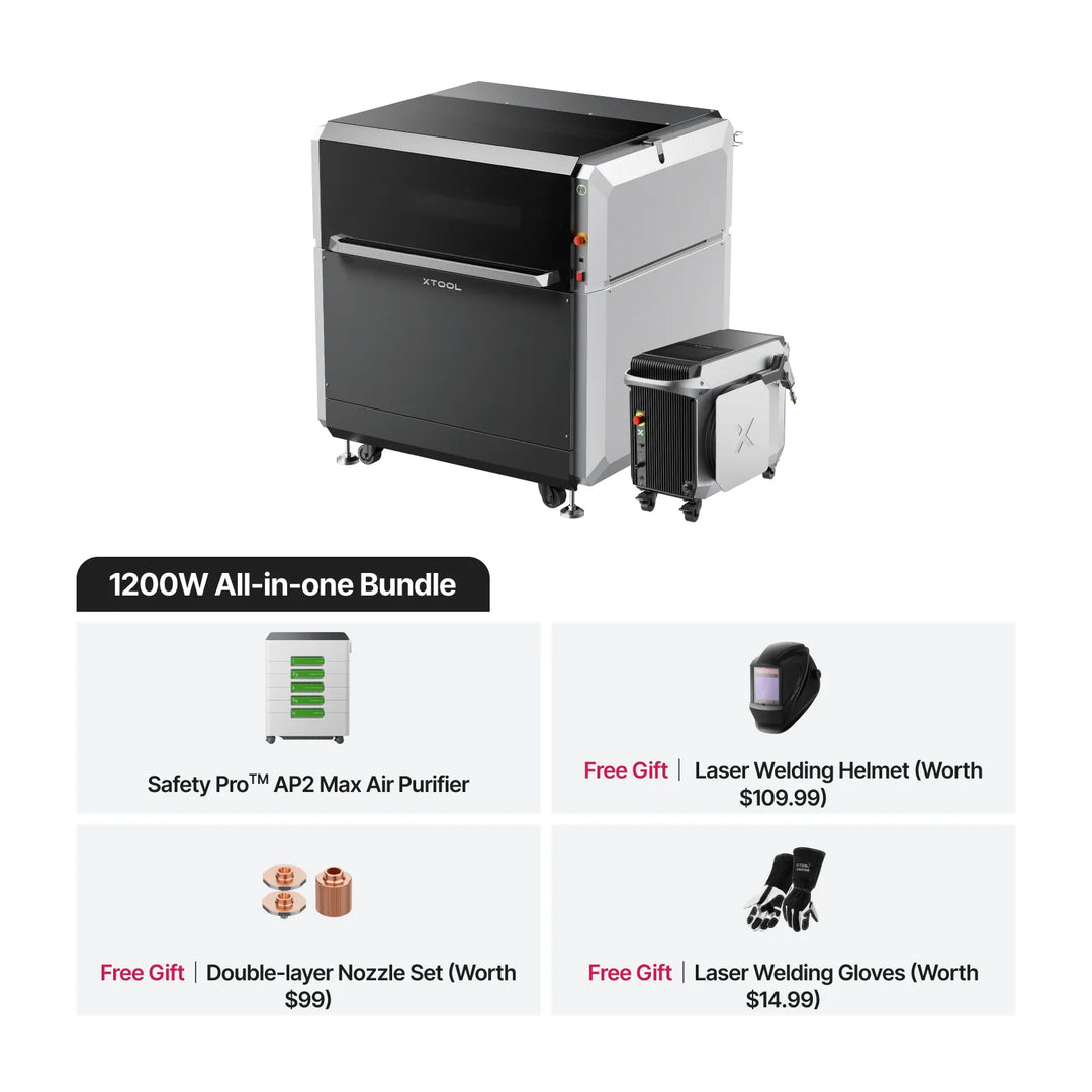 xTool MetalFab Laser Welder/ CNC Cutter