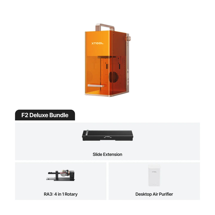 xTool F2 5W IR &amp; 15W Diode Portable Dual Laser Engraver