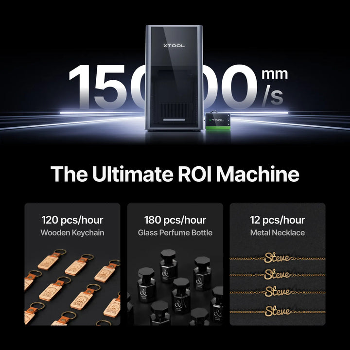 xTool F2 Ultra 60W MOPA &amp; 40W Diode Dual Laser Engraver