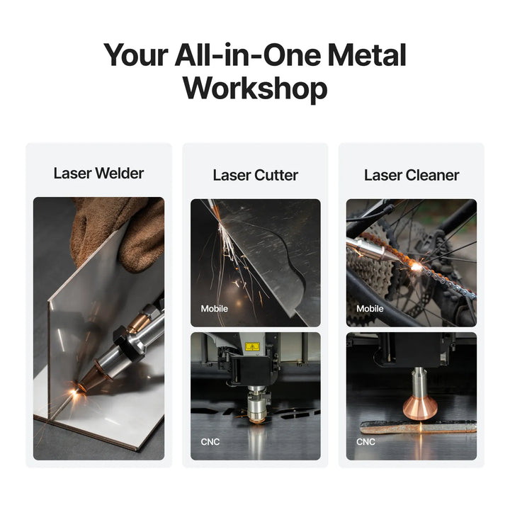 xTool MetalFab Laser Welder/ CNC Cutter