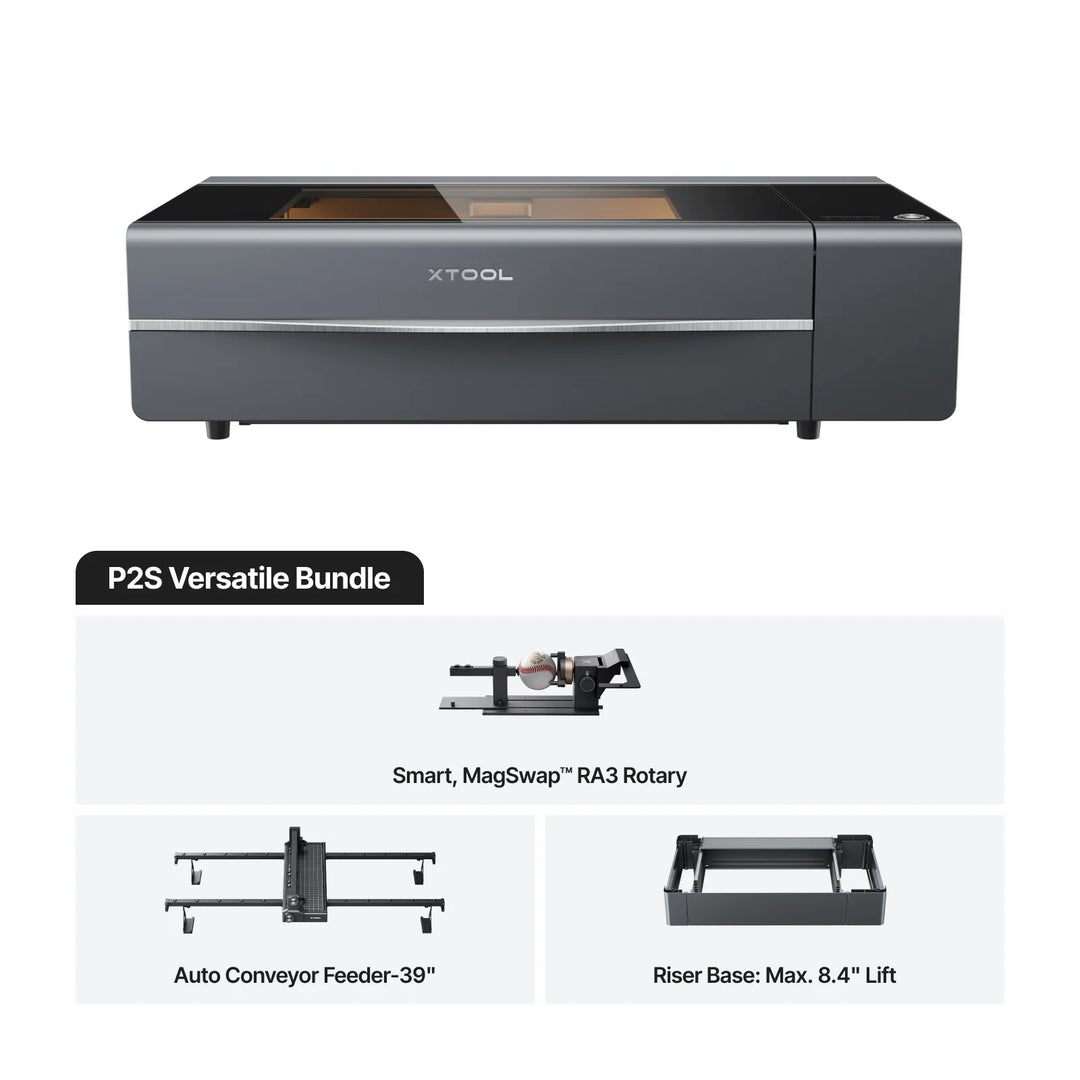 xTool P2S 55W Desktop CO2 Laser Cutter