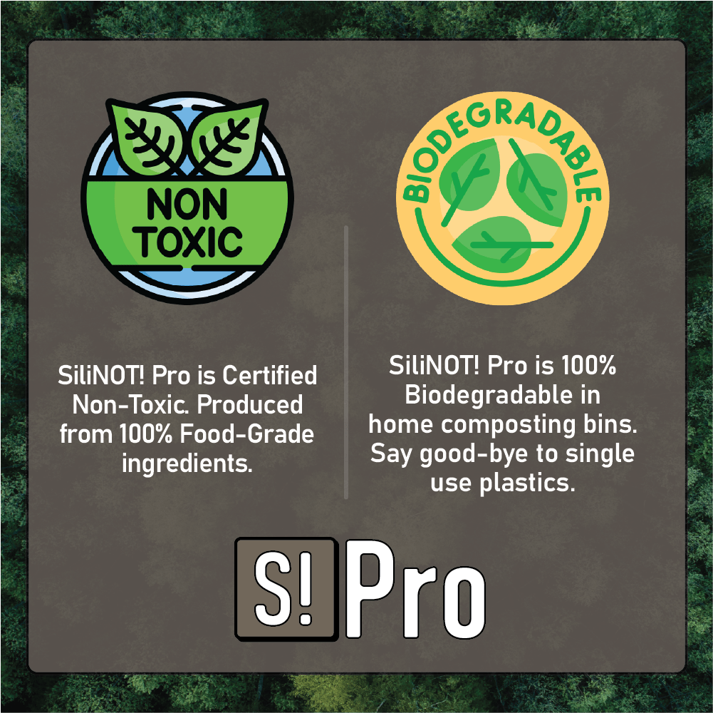 Pro Series | High Detail Silicone Free Mold Maker | Remeltable &amp; Biodegradable features non-toxic and biodegradable icons.