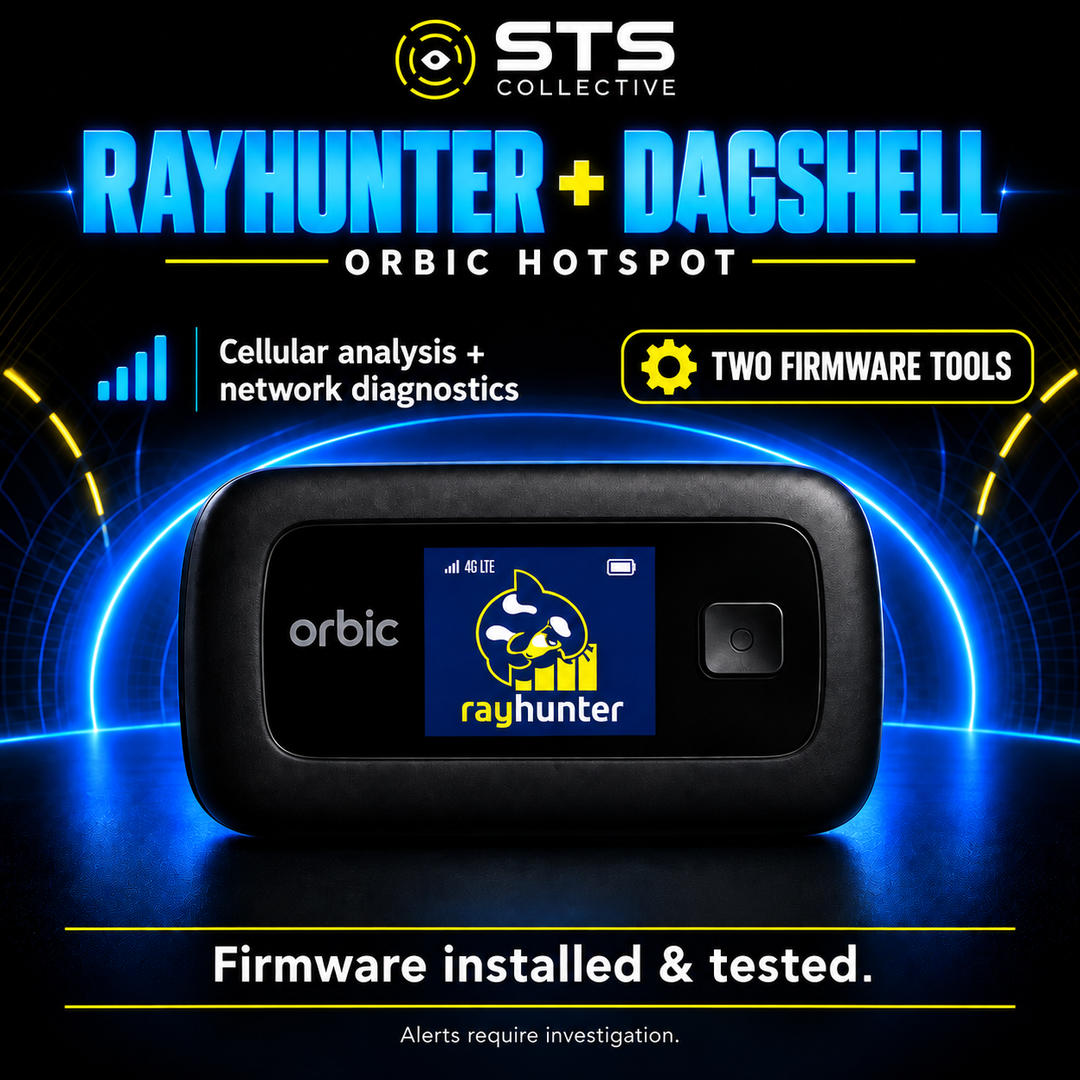 Orbic RC400L RayHunter + DagShell, New/Open-Box/Refurbished Condition