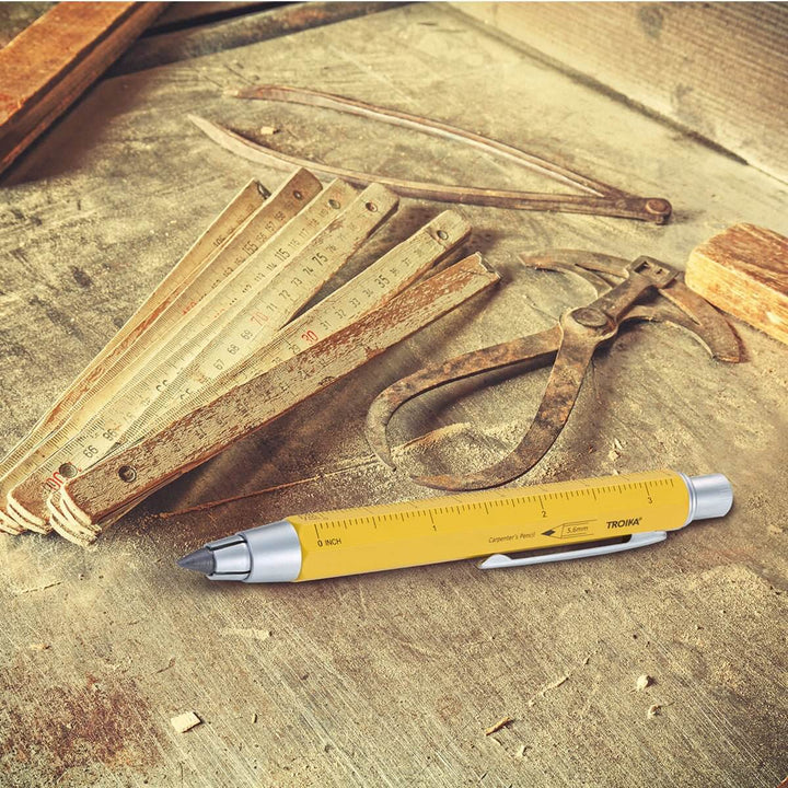 Troika Carpenters Clutch Construction Pencil Yellow