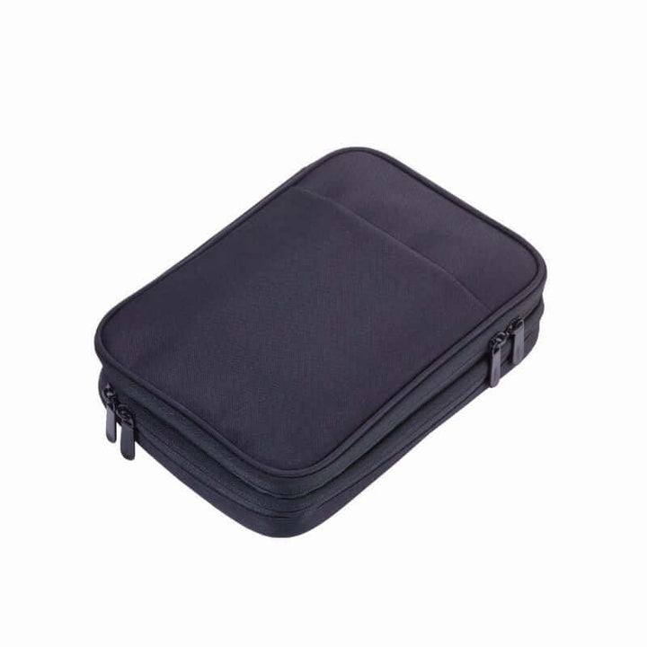 Troika Connected Soft Shell Tech Accessory Organizer Black