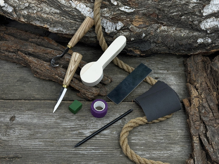 Wood Whittling Kit For Beginners – Spoon Carving Edition