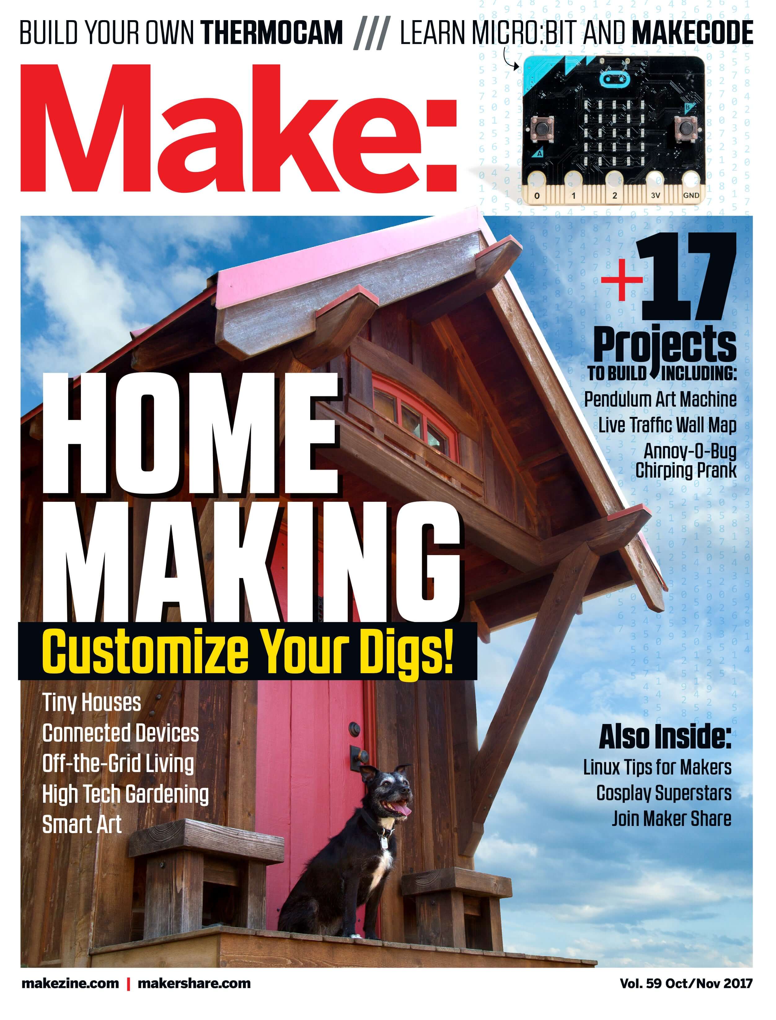 Deep Make Magazine Make: Magazine, Volume 59 - Print
