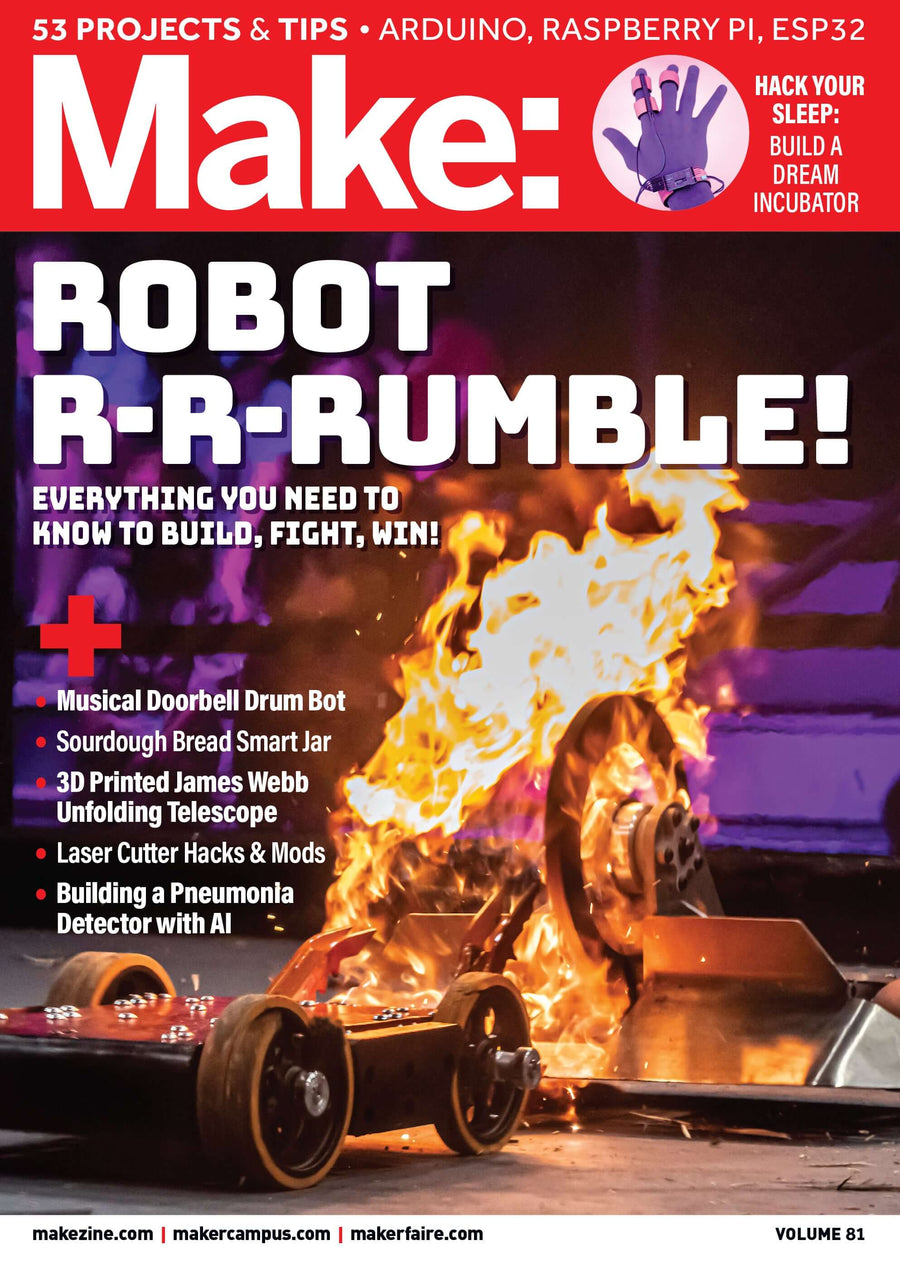 Make: Magazine | Official Subscription & Back Issues | Maker Shed