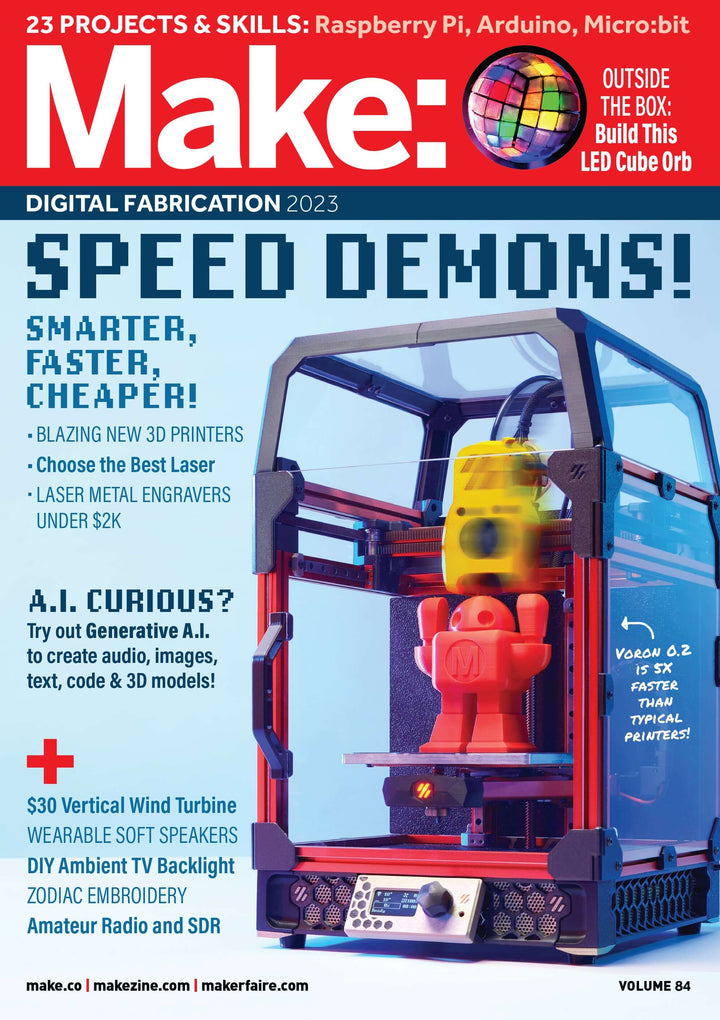 Make: Magazine | Official Subscription & Back Issues | Maker Shed