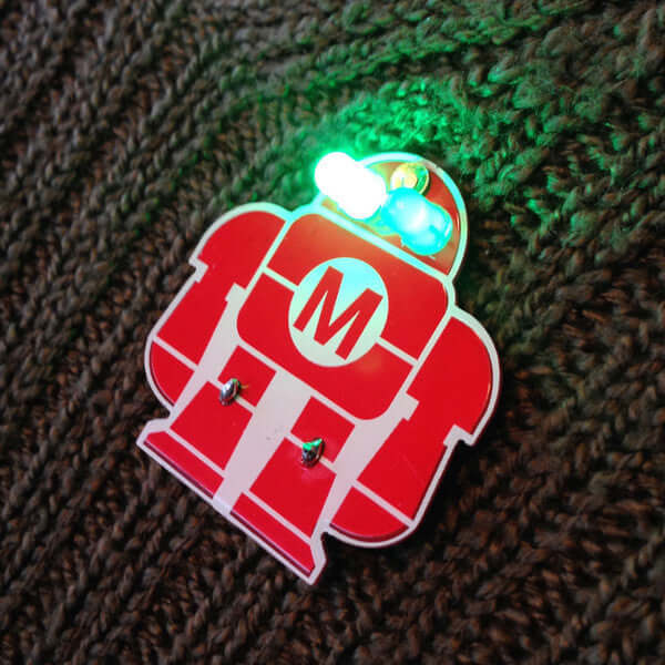 Make: Robot Solder Skill Badges - Pack of 25