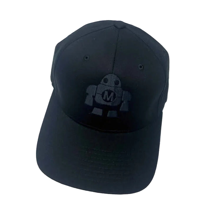 Maker Faire Robot Black Thread Flexfit Cap