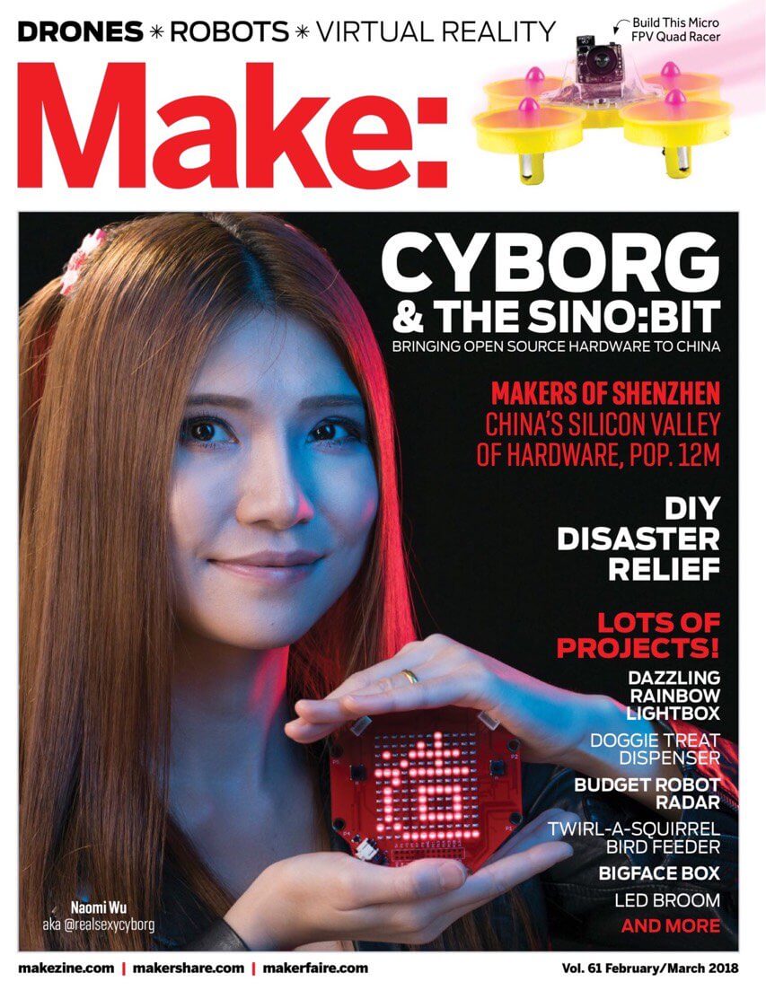 Deep Make Magazine Make: Magazine, Volume 61 - Print