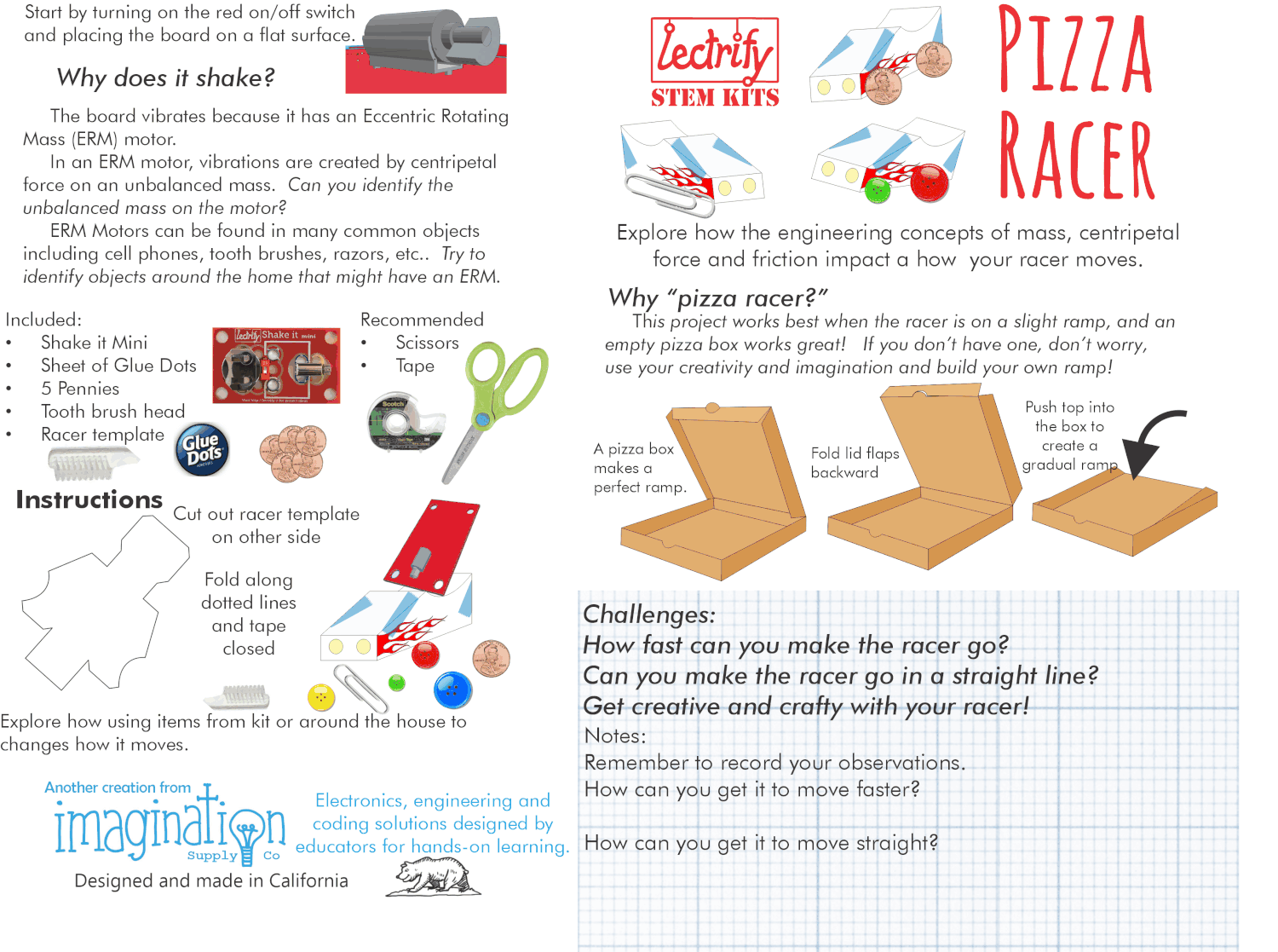 Pizza Racing Build your own Pizza Racer!