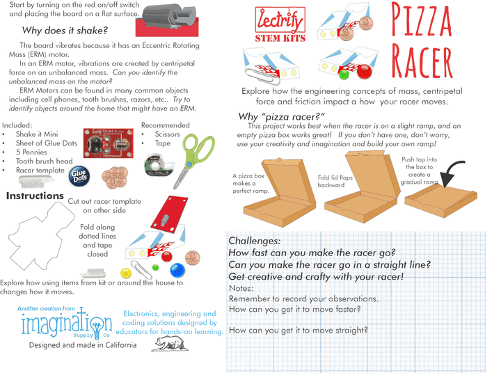 Pizza Racer - Stem Kit