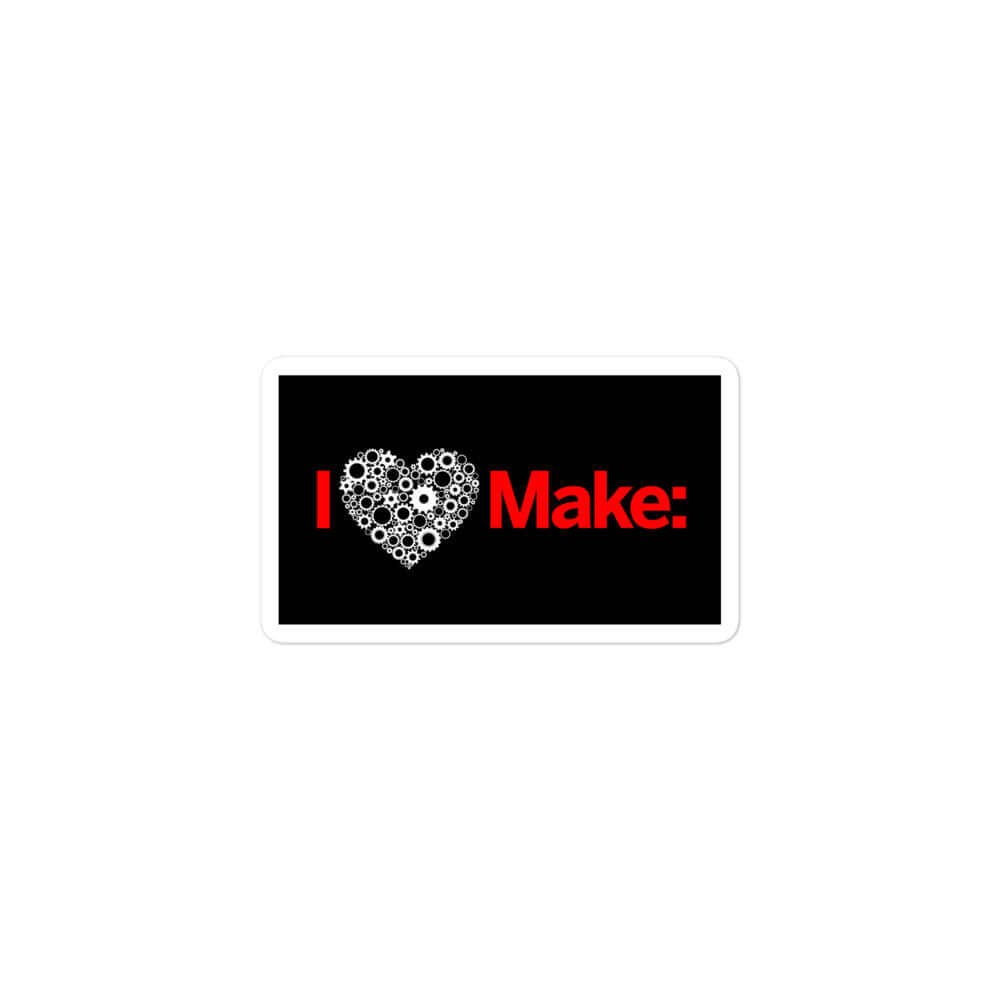 Make: GearHeart Stickers