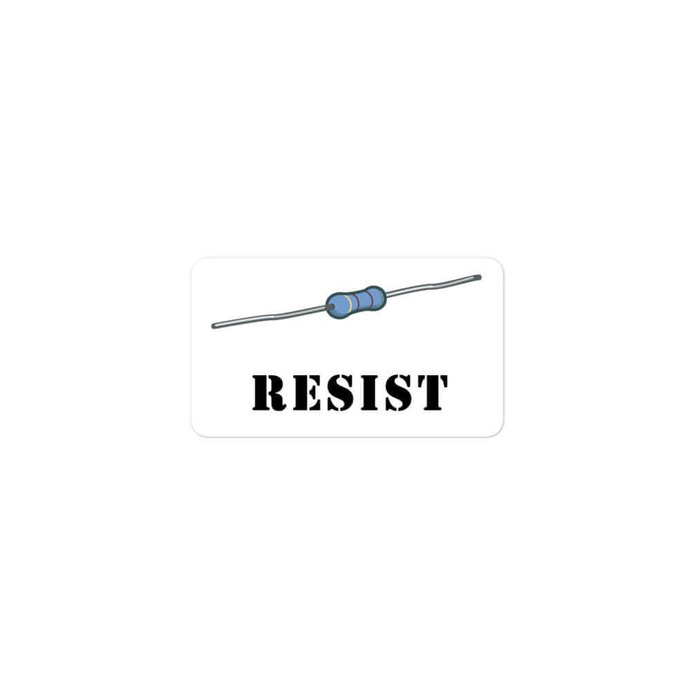 Make: Resist Sticker