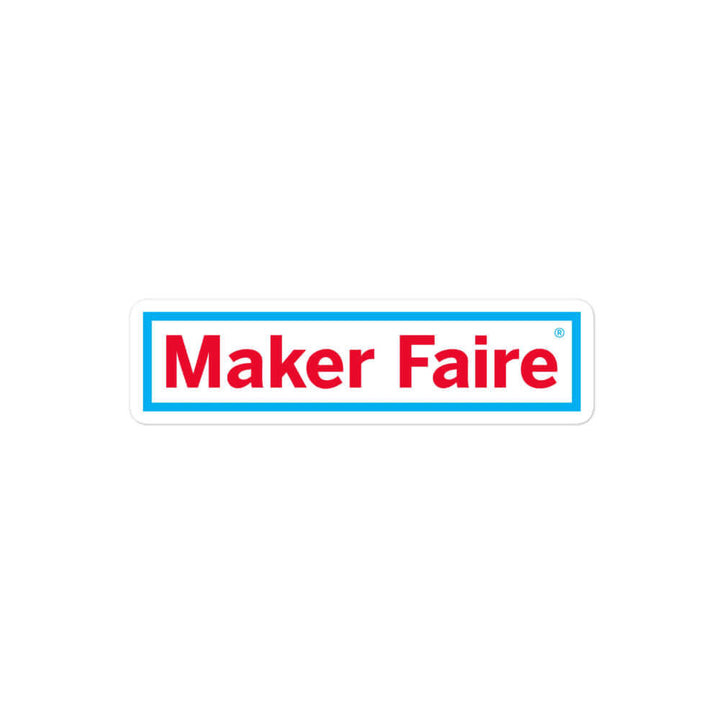 Maker Faire Sticker