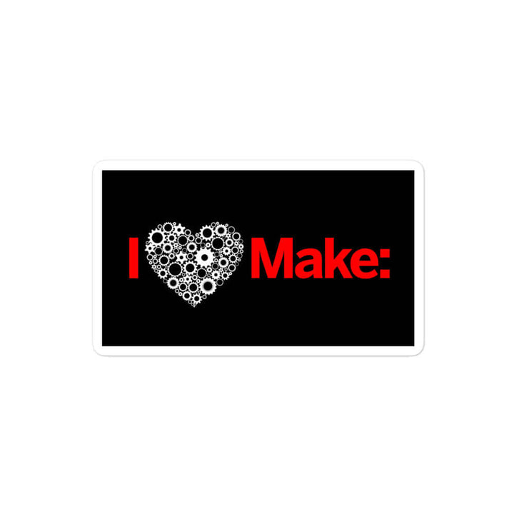 Make: GearHeart Stickers