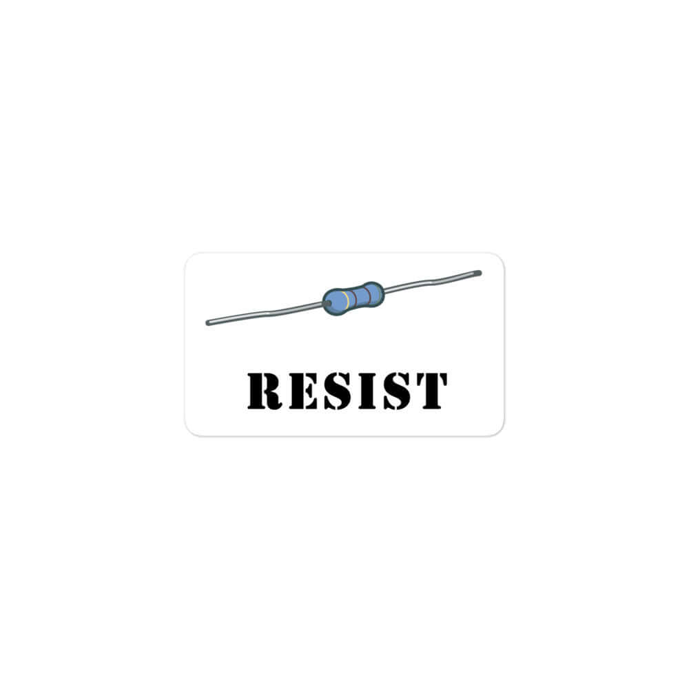 Make: Resist Sticker