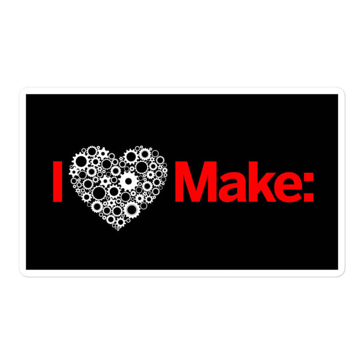 Make: GearHeart Stickers