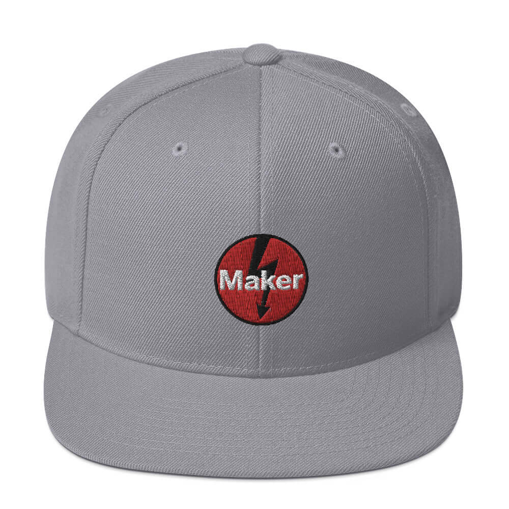 Maker: Zap Embroidered Baseball Cap - 20 Colors!