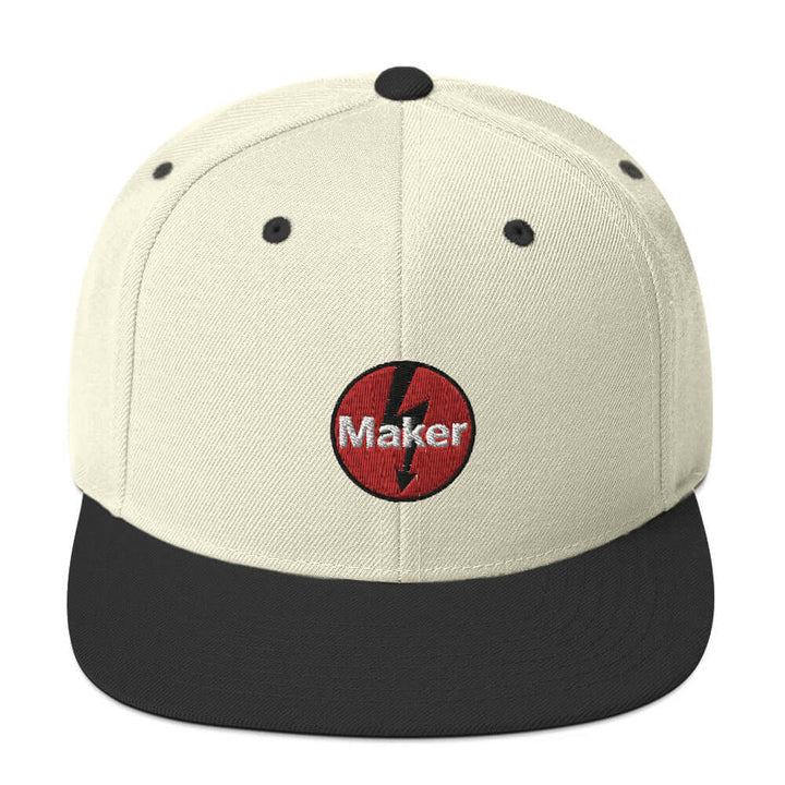 Maker: Zap Embroidered Baseball Cap - 20 Colors!