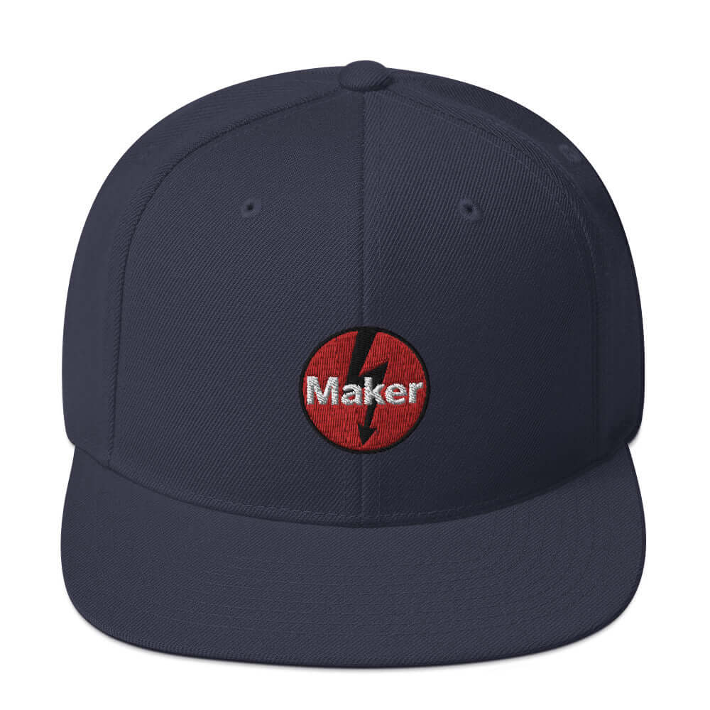 Maker: Zap Embroidered Baseball Cap - 20 Colors!