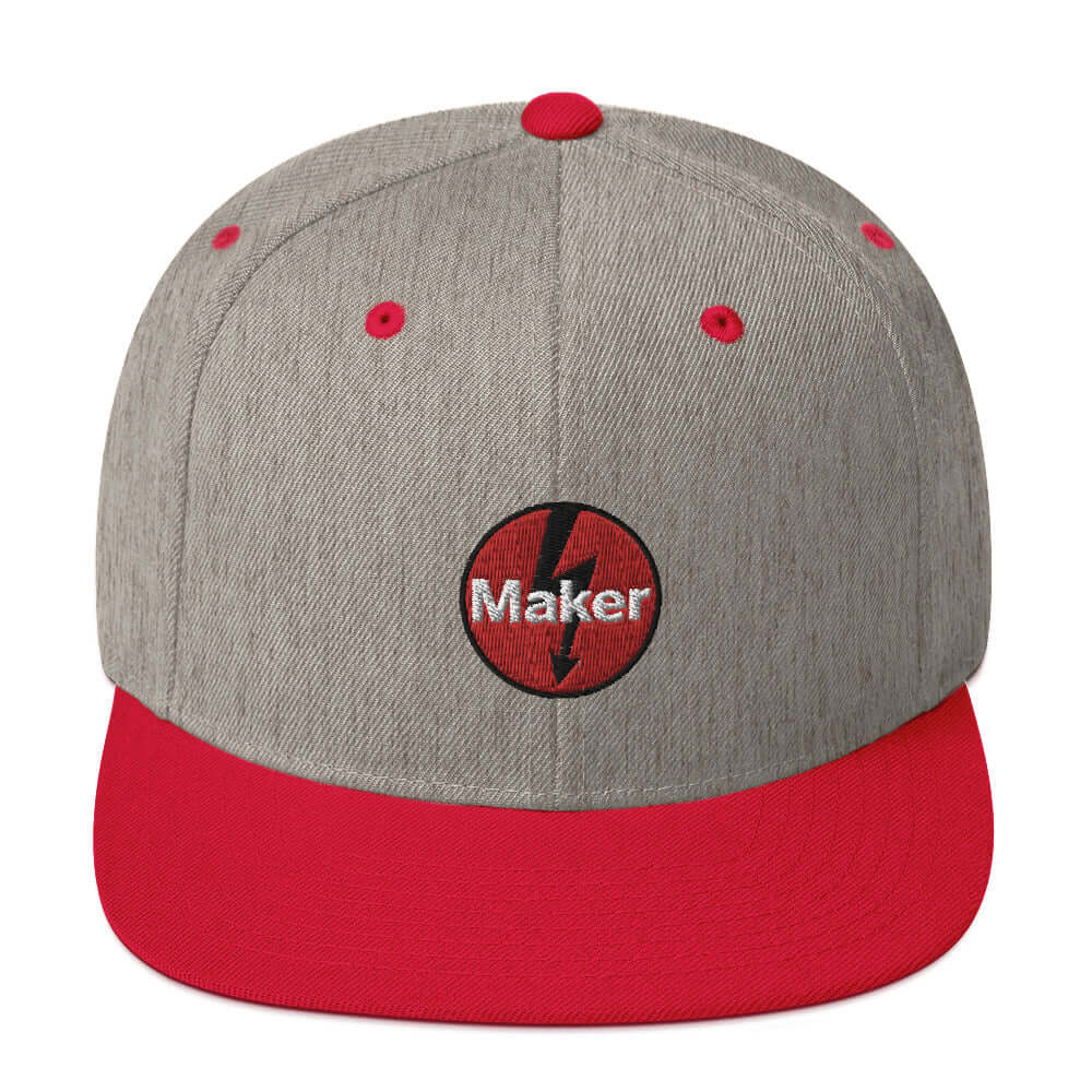 Maker: Zap Embroidered Baseball Cap - 20 Colors!