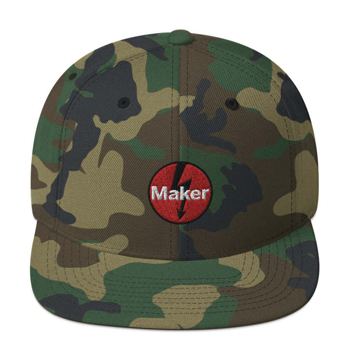 Maker: Zap Embroidered Baseball Cap - 20 Colors!
