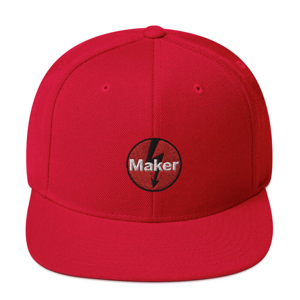 Maker: Zap Embroidered Baseball Cap - 20 Colors!