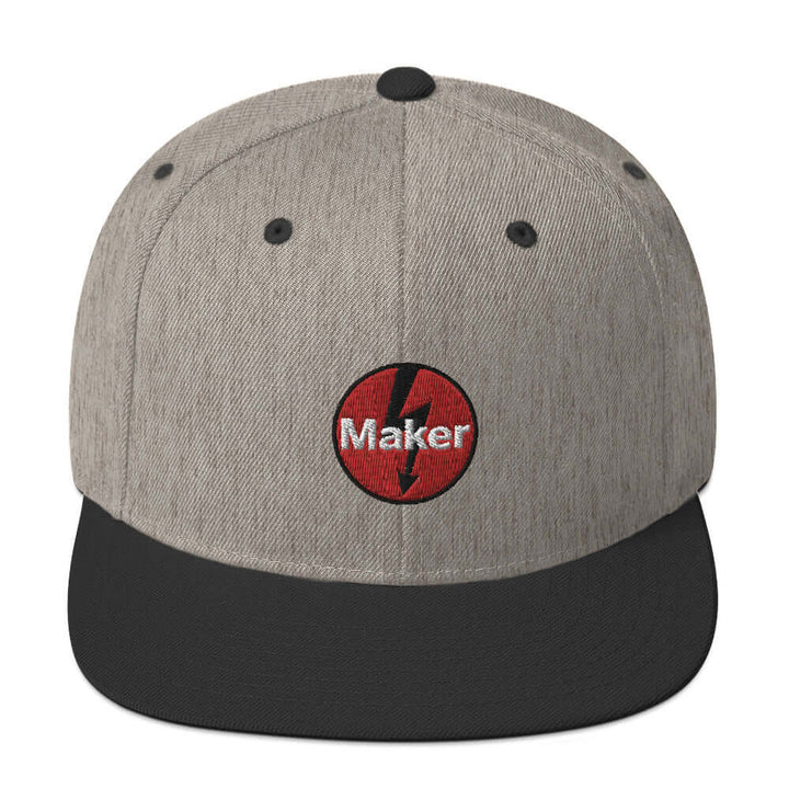 Maker: Zap Embroidered Baseball Cap - 20 Colors!