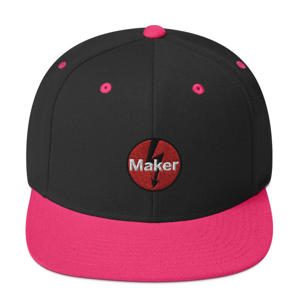 Maker: Zap Embroidered Baseball Cap - 20 Colors!
