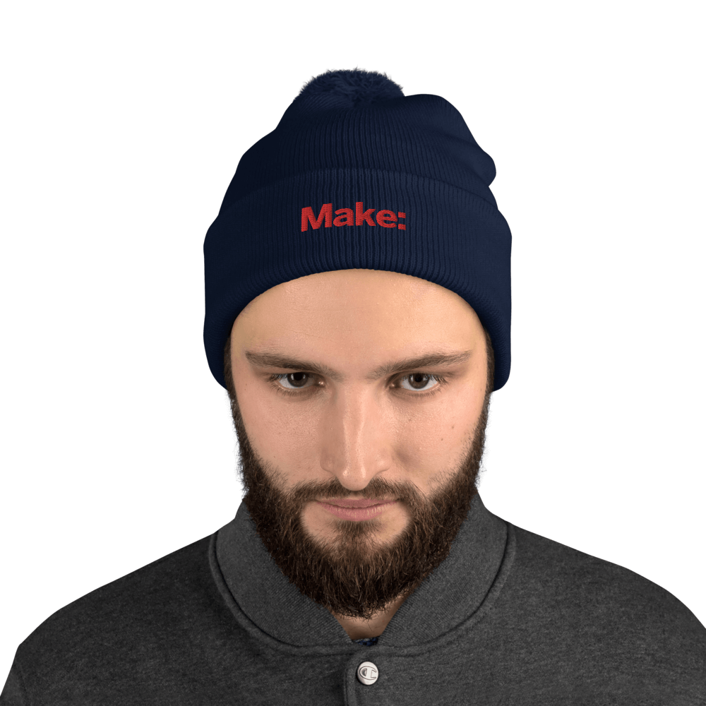 Make: Pom-Pom Beanie (5 Colors)