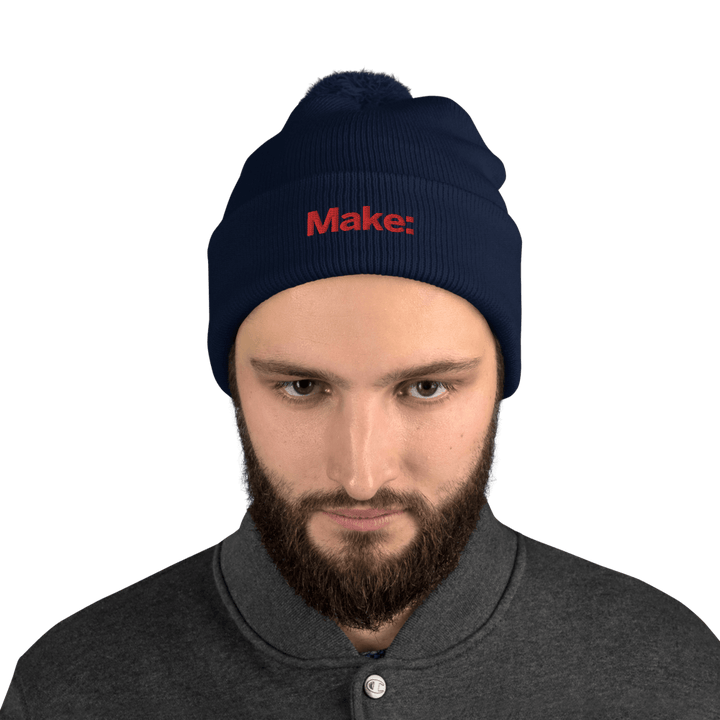 Make: Pom-Pom Beanie (5 Colors)